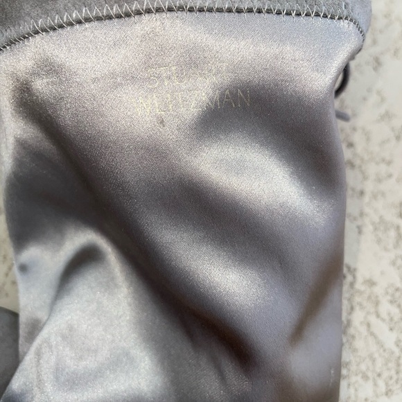 Stuart Weitzman highland dark grey suede boots 8.5 - Picture 9 of 11